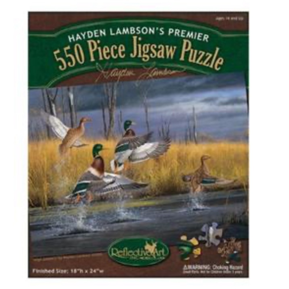 NWT Hayden Lambson’s “High Jumpers” 550-Piece Jigsaw Puzzle (GS) - Picture 1 of 2